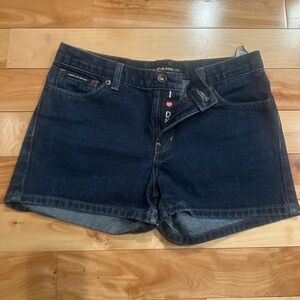 DKNY Women's Dark Blue Denim Shorts